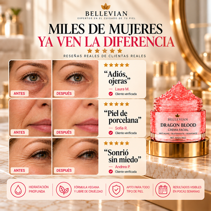 Dragon Blood Face Cream — Recupera tu Glow Natural, Sin Filtros ni Cirugía