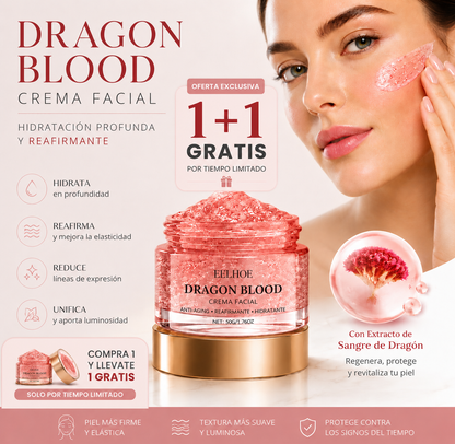 Dragon Blood Face Cream | Reafirma, Hidrata y Revitaliza | Bellevian