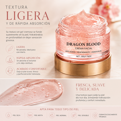 Dragon Blood Face Cream | Reafirma, Hidrata y Revitaliza | Bellevian